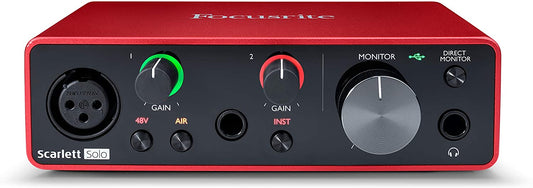 Scarlett Solo Audio Interface