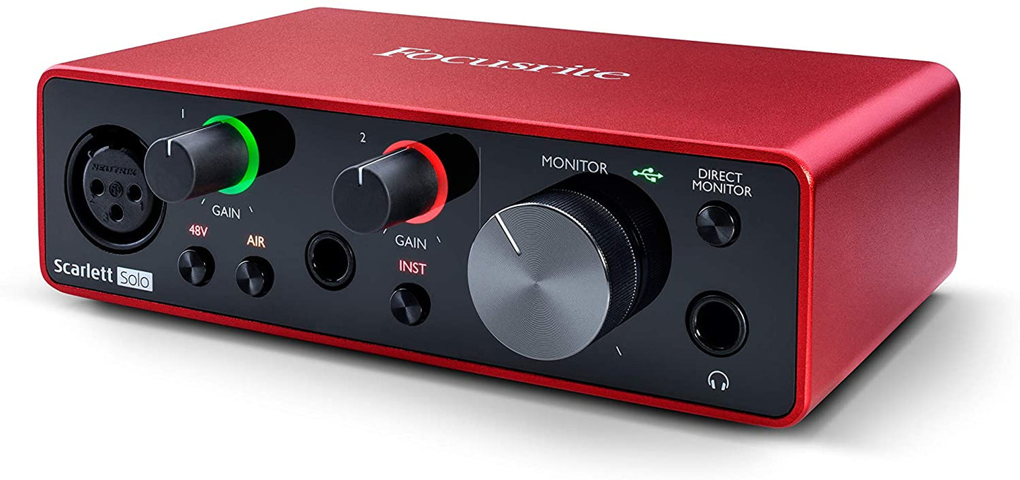 Scarlett Solo Audio Interface