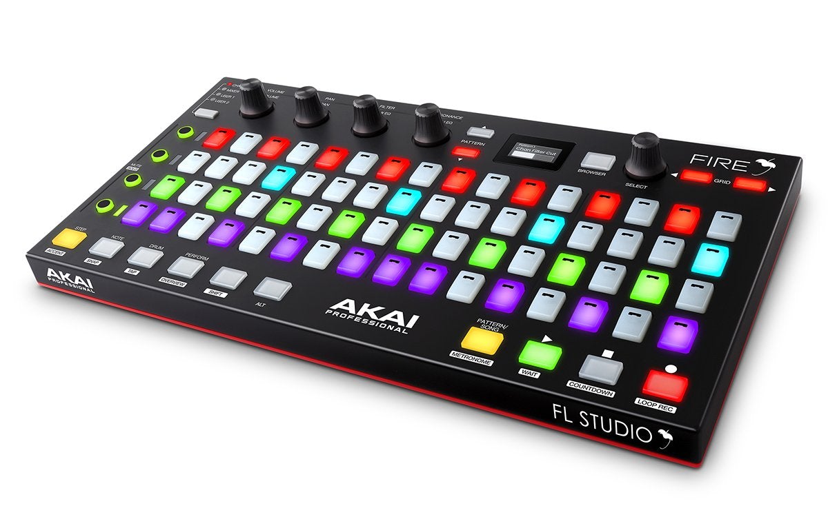 AKAI FIRE Performance Controller for FL Studio (includes FL Studio software)