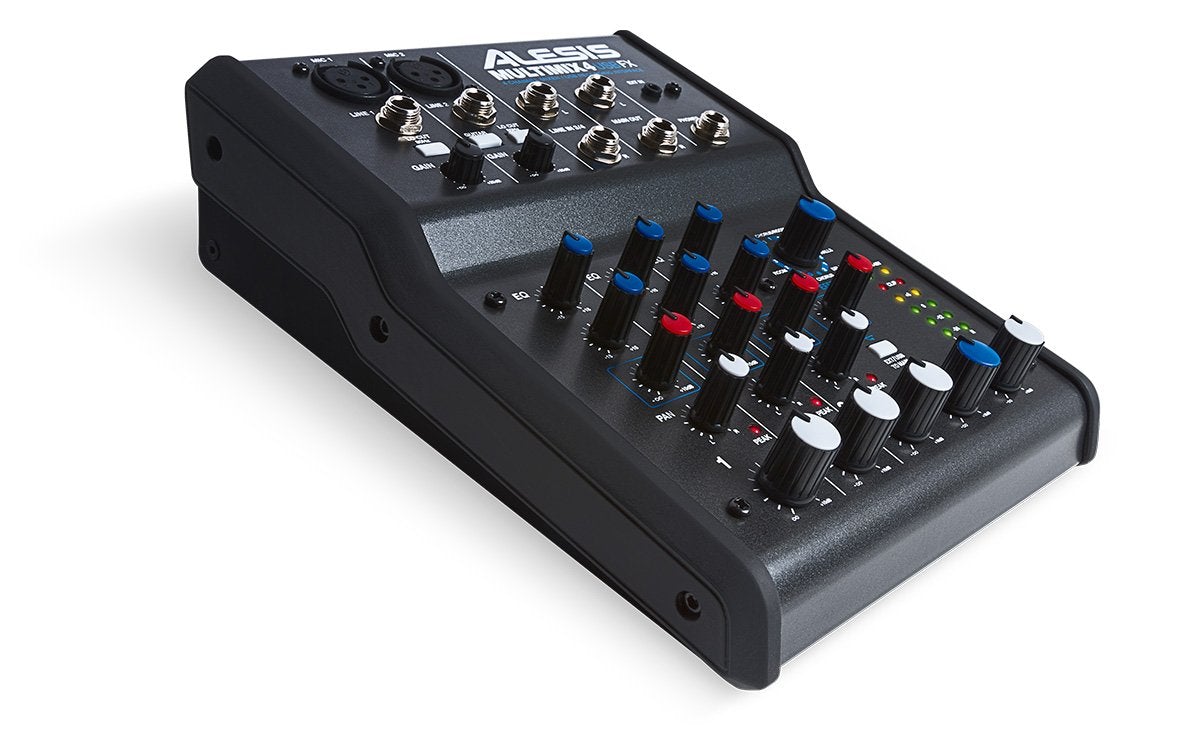 Alesis MultiMix 4 USB FX 4-Channel Mixer with Effects & USB Audio Interface