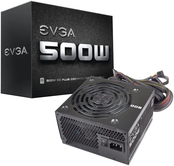 EVGA 500 Watt 80 Plus Power Supply