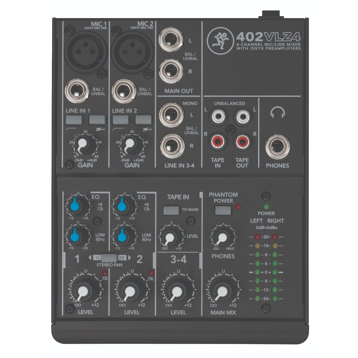 Mackie 402VLZ4 4-channel Ultra Compact Mixer
