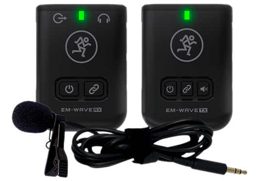 EM Wave Lav Clip-On Wireless Microphone System