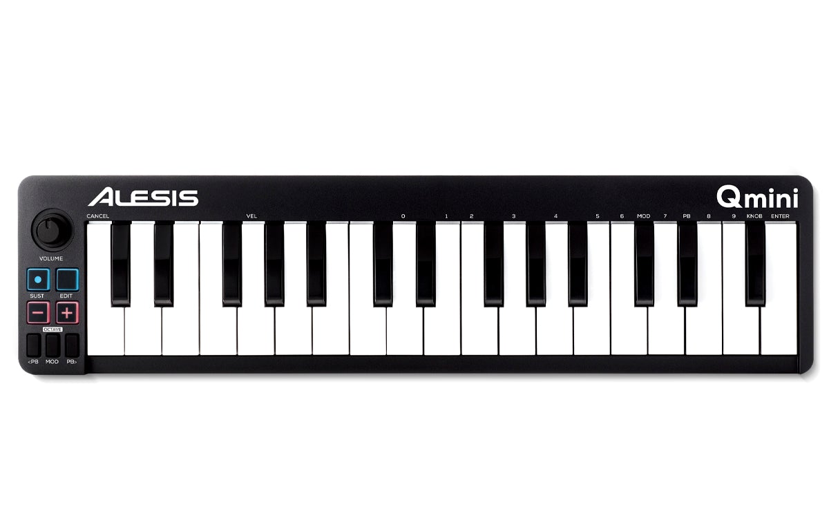 Alesis QMini Compact 32-Key USB-MIDI Controller
