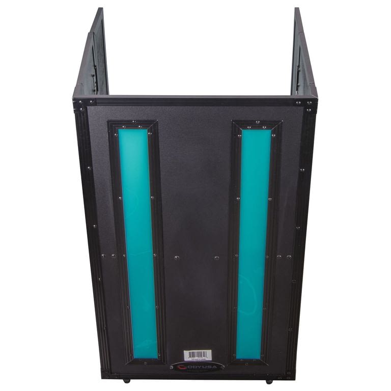 Odyssey 21″ Wide x 36″ Tall DJ Fold-out Stand with LED Panel
